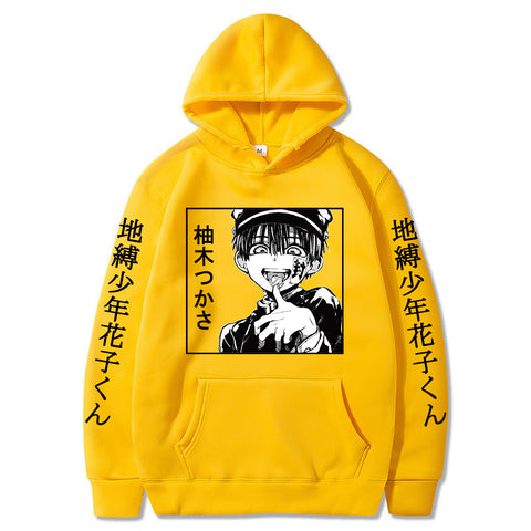 Image of Toilet-Bound Hanako-kun Hoodies Pullover Hooded Sweatshirt