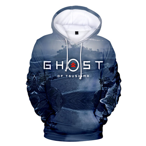 Image of Game Ghost of Tsushima Hoodie Sweatshirts