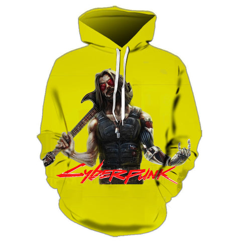 Image of Game Cyberpunks 2077 Hoodies Pullovers