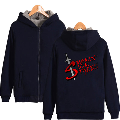 Image of Devil May Cry Hoodies - Zip Up Thick Warm Sword Hoodie Coat