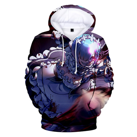 Image of Re: Life In A Different World From Zero 3D Hoodies Sweatshirt Pullover