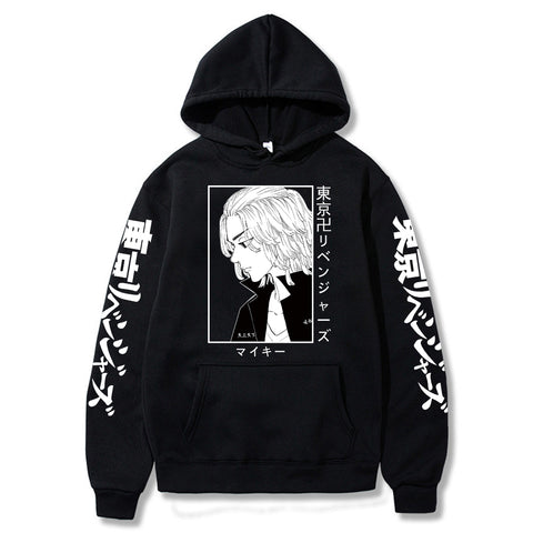 Image of Hot Anime Tokyo Revengers Hoodies Manjiro Sano Graphic Hoodies