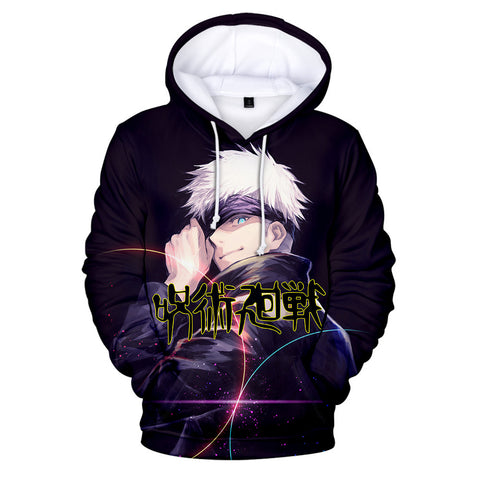 Image of Anime Jujutsu Kaisen Pullover Hoodies - 3D Printed Sweatshirt