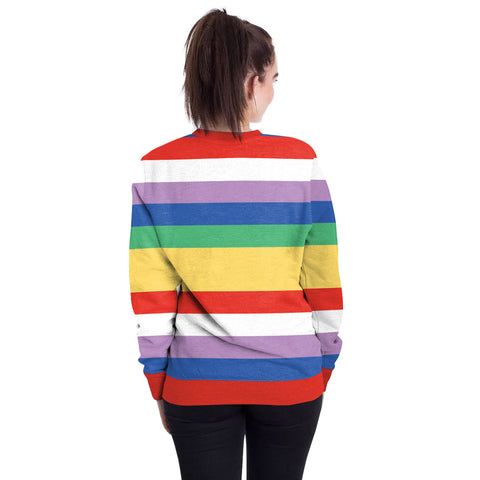 Image of Halloween colored round neck Sweater