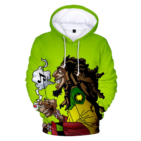 Image of Music Bob Marley 3D Printed Hip Hop Sweatshirts Hoodies