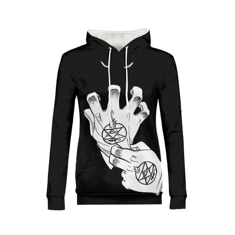 Image of Fullmetal Alchemist Hoodies - Pullover Teenager Girls Warm Autumn Tracksuit