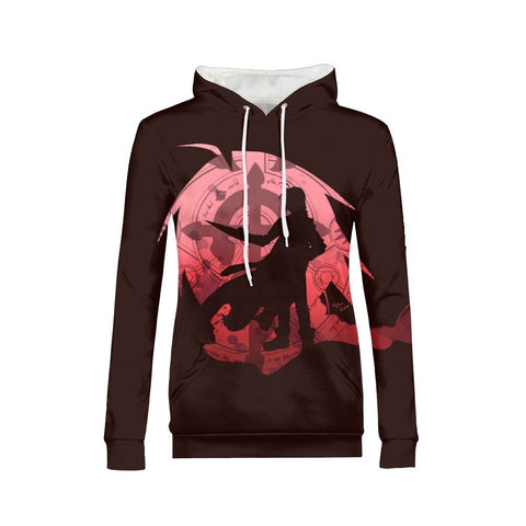 Image of Fullmetal Alchemist Hoodies - Pullover Teenager Girls Warm Autumn Tracksuit