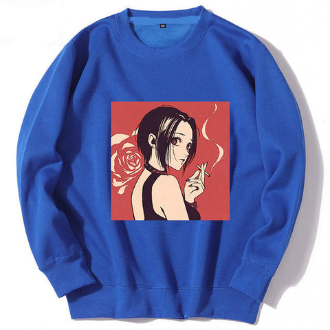 Image of Japanese Anime Osaki Nana Hoodies Casual Pullover Street Hoodie