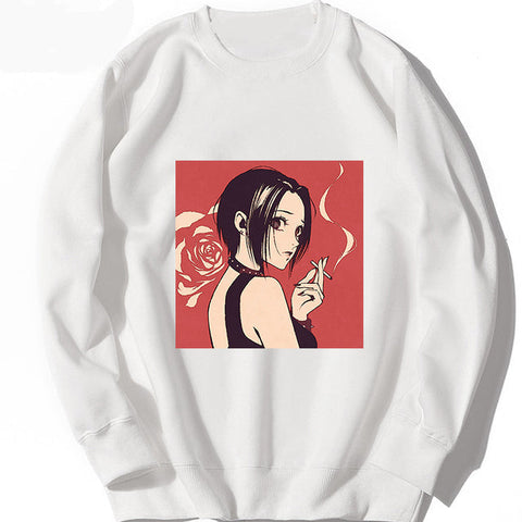 Image of Japanese Anime Osaki Nana Hoodies Casual Pullover Street Hoodie