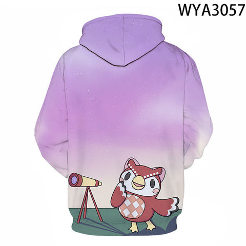 Image of Animal Crossing 3D Printed Hoodies Sweatshirts Hooded Pullover