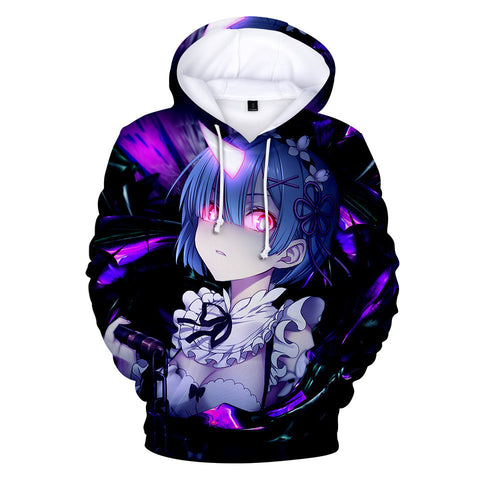 Image of Re: Life In A Different World From Zero 3D Hoodies Sweatshirt Pullover