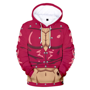 The Seven Deadly Sins Hoodies - Anime Cosplay Streetwear