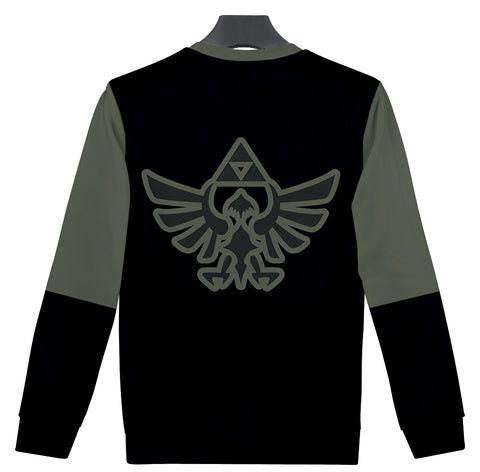 Image of Game The Legend of Zelda Anime Link Majora's 3D Crewneck Sweatshirt