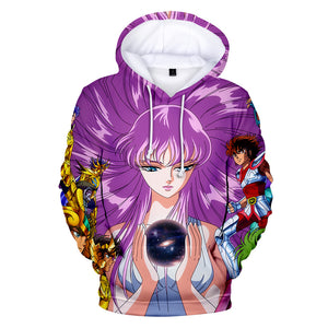 Anime Saint Seiya 3D Hoodies - Fashion Sweatshirts Sportswear