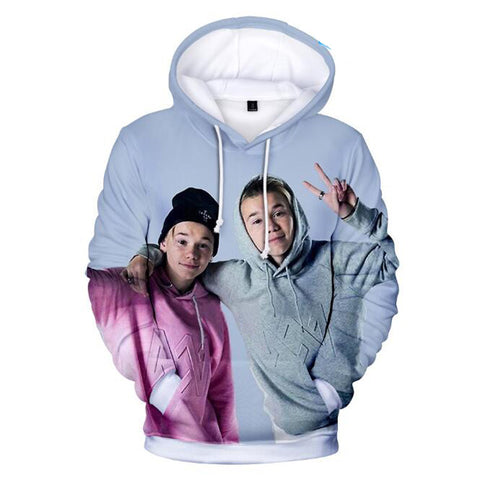 Image of Music Marcus and Martinus 3D Printed Hooded Sweatshirt Hoodies