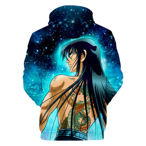 Anime Saint Seiya 3D Hoodies - Fashion Sweatshirts Sportswear