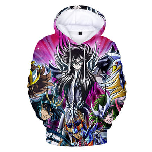 Anime Saint Seiya 3D Hoodies - Fashion Sweatshirts Sportswear