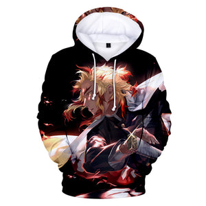 Anime Demon Slayer Hoodies - Kamado Nezuko 3D Printed Streetwear