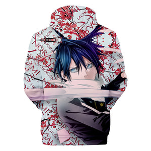 Creative Noragami 3D Print Hoodies Sweatshirt Pullover