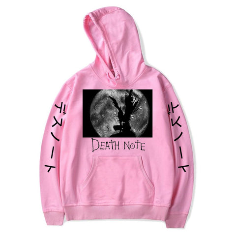 Image of Japan Anime DEATH NOTE Hoodie Casual Loose Hip Hop Sweatshirt