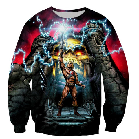 Image of TV Series He-Man and the Masters of the Universe 3D Printed Hoodies