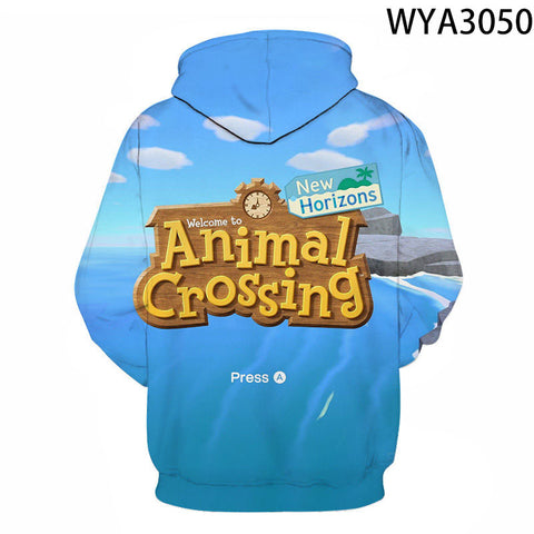 Image of Animal Crossing 3D Printed Hoodies Sweatshirts Hooded Pullover