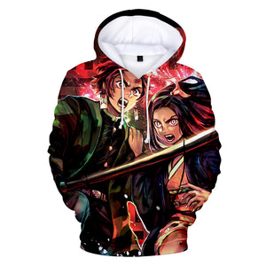 Anime Demon Slayer: Kimetsu No Yaiba Hoodies Sweatshirts