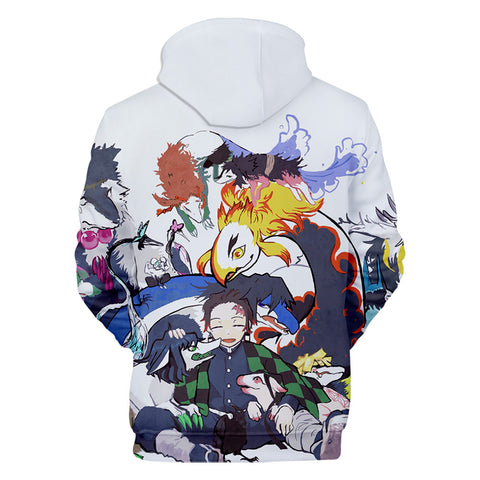 Image of Anime Demon Slayer Hoodies - Kamado Nezuko 3D Printed Streetwear