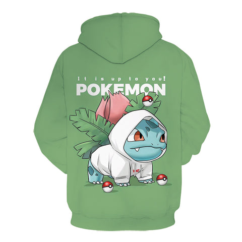 Image of 3D Printed Pokemon Hoodie - Anime Sweatshirt