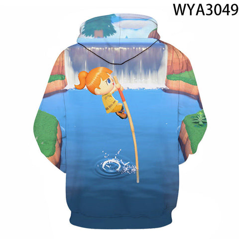 Image of Animal Crossing 3D Printed Hoodies Sweatshirts Hooded Pullover