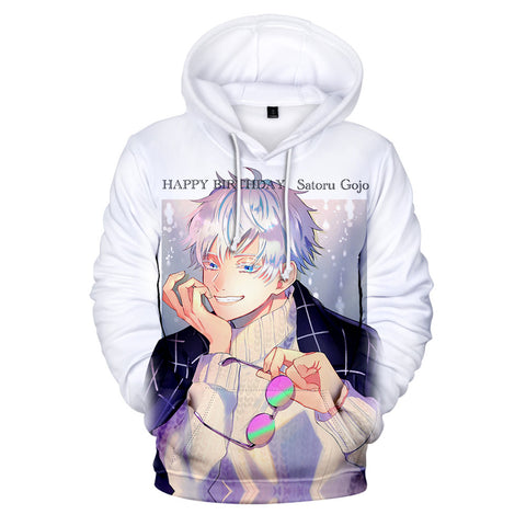 Image of 3D Printed Hoodies - Anime Jujutsu Kaisen Sweatshirt Pullover