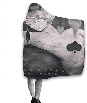 H-unter X H-unter Manga HXH Hisoka 3D Printed Hooded Blanket