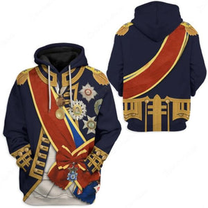 Historical Personage Horatio Nelson 3D Printed Cosplay Hoodie