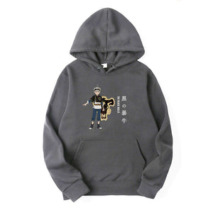 Black Clover Hoodie Autumn Sweatshirt Long Sleeve Pullovers