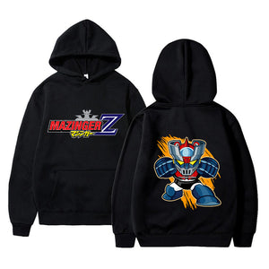 Hot Graphic Hoodies Mazinger Z Hoodie Tops Autumn Winter Sweatshirt