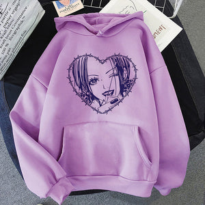 Anime Nana Hoodies Nana Osaki Graphic Streetwear Unisex Fashion Sweatshirts