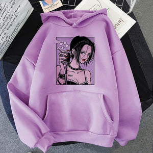 Anime Nana Hoodies Nana Osaki Graphic Streetwear Unisex Fashion Oversized Sweatshirts