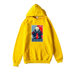 Hot Popular Ainime Assassination Classroom Korosensei Printed Pullover Hoodies