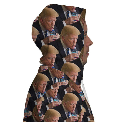 Image of Hydrated Trump 3D Printed Hoodie