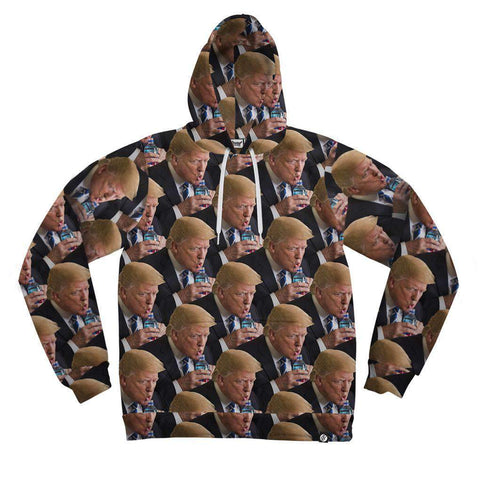Image of Hydrated Trump 3D Printed Hoodie