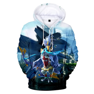 Game Hyrule Warriors : Age of Calamity 3D Print Hoodies