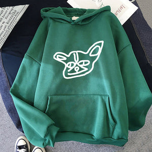 Jojo's Bizarre Adventure Hoodies Aesthetic Clothes Iggy Print Sweatshirt Anime Hoodies