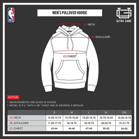 Image of NBA Indiana Pacers Fleece Hoodie Sweatshirt Hoody Pullover