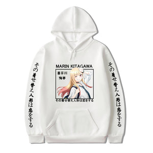 Anime My Dress-Up Darling Kitagawa Marin Hoodie Sweatshirts