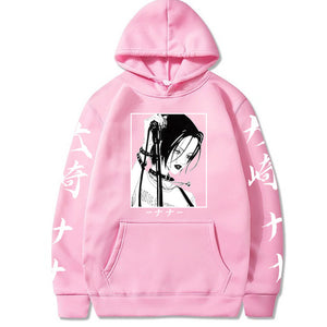 Japan Anime Nana Osaki Hoodies Casual Anime Pullover Sweatshirts