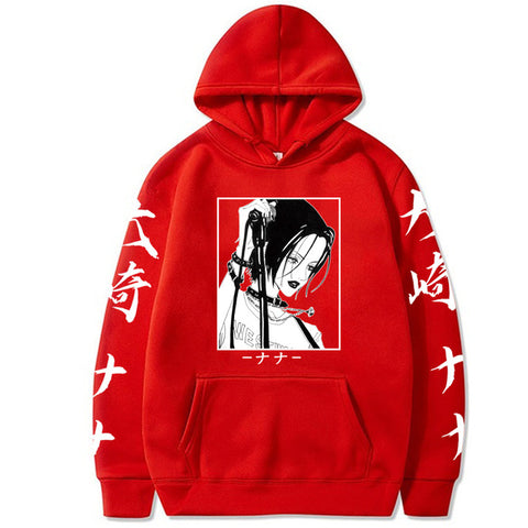 Image of Japan Anime Nana Osaki Hoodies Casual Anime Pullover Sweatshirts