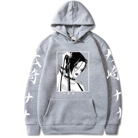 Image of Japan Anime Nana Osaki Hoodies Casual Anime Pullover Sweatshirts