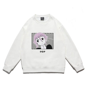 Japan Anime Soul Eater Maka Albarn Pattern Pullover Sweatshirt