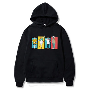 Japanese Anime Jujutsu Kaisen Hoodies Manga Warm Cartoon Graphic Clothing