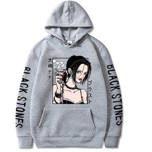 Japanese Anime Hoodie Nana Osaki Print Pullovers Tops Male and Female